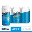 Cerv Quilmes Lata 6x473CC