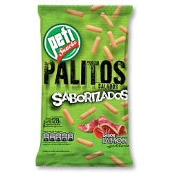 Palitos Peti Sabor Jamón x120G