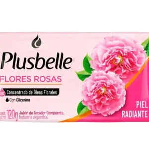Jabon Plusbelle Fl. Rosas x120G