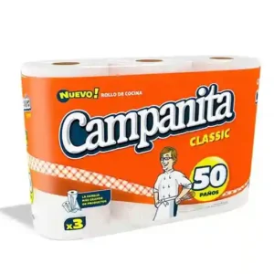 Rollo Cocina Campanita Classic 3x50P