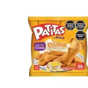 Patitas Granja C/Cheddar x400G