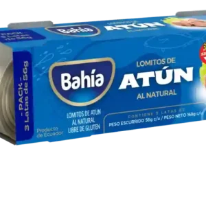 Atun Lomo Natural Bahia 3x80g