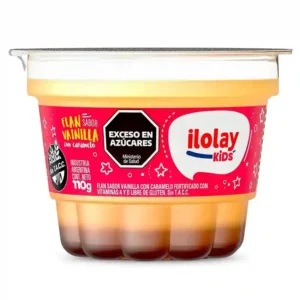 Flan Vainilla Ilolay C/Caramelo