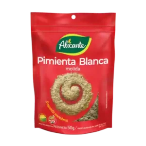 Pimienta Blanca Molida Alicante x25G