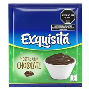 Postre Exquisita Chocolate Light