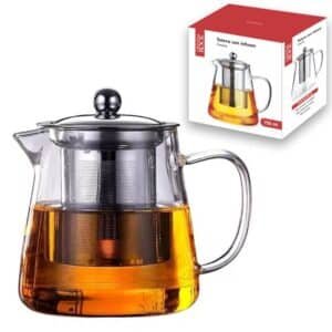 Tetera C/Infusor Vidrio 750ML