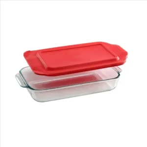 Fuente Asadera C/Tapa Pyrex 1,9L
